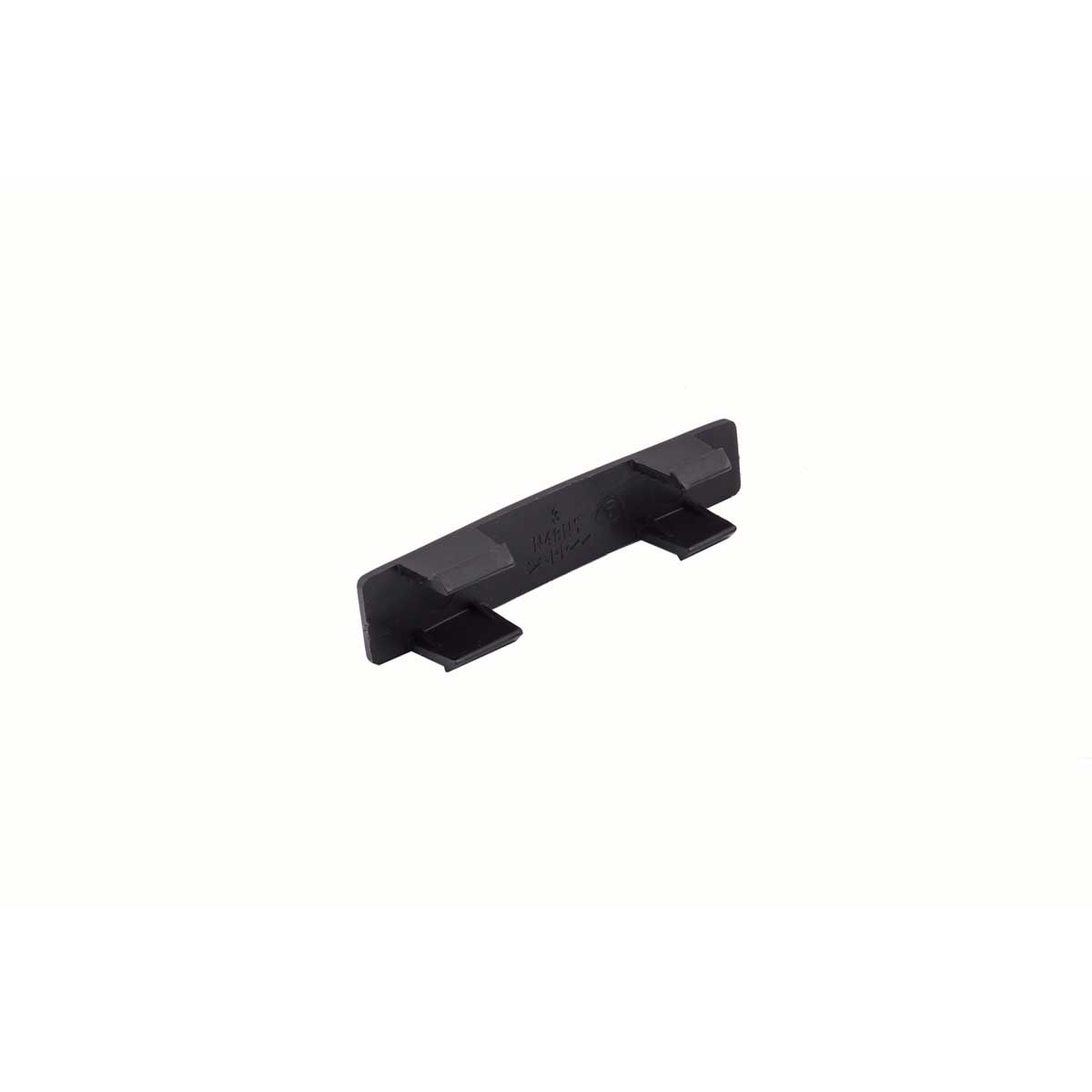 Tablecraft Black Polypropylene Blank Tag For Nsf Option Dispenser, 0.5625 X 0.4375 X 2.5 Inch