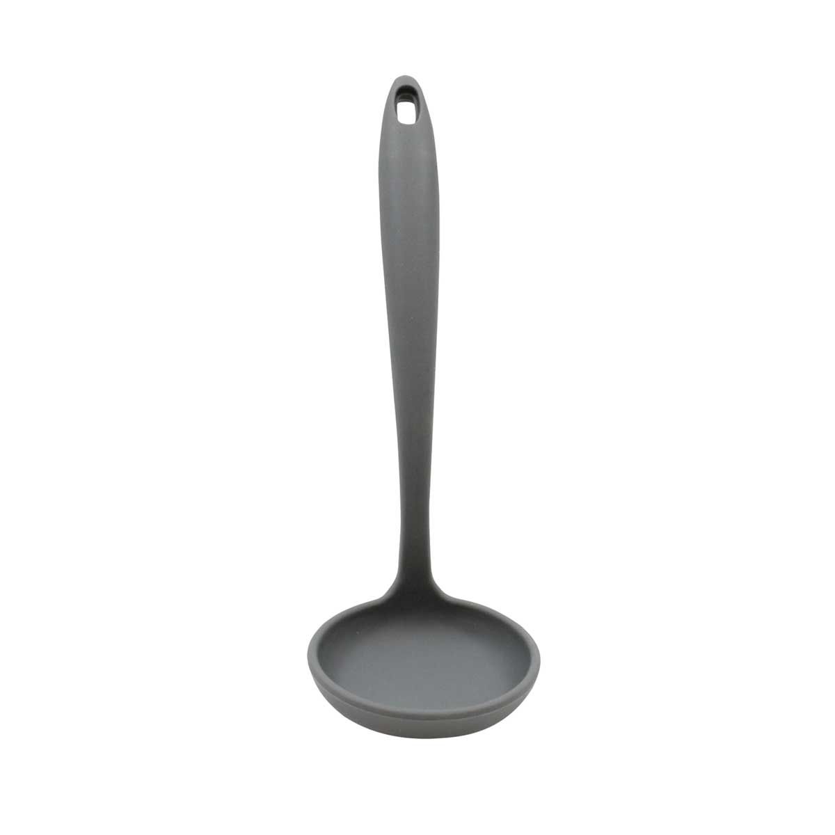 Tablecraft Gray Silicone Ladle, 5 Ounce Capacity