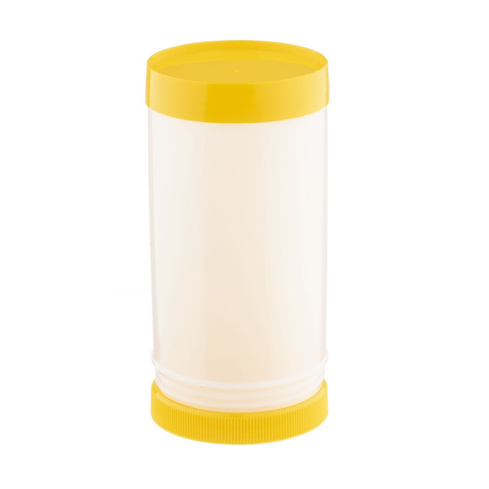 Tablecraft One-piece Pourmaster 1 Quart High Density Polyethylene Yellow Complete Pourer, 3.6875 X 3.6875 X 12.5 Inch -- 12 Per Case