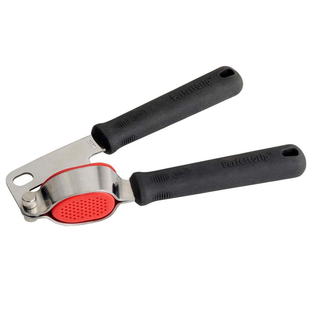 Tablecraft Perfectgrip 18-0 Stainless Steel Garlic Press, 6.75 X 1.375 X 2.25 Inch -- 12 Per Case