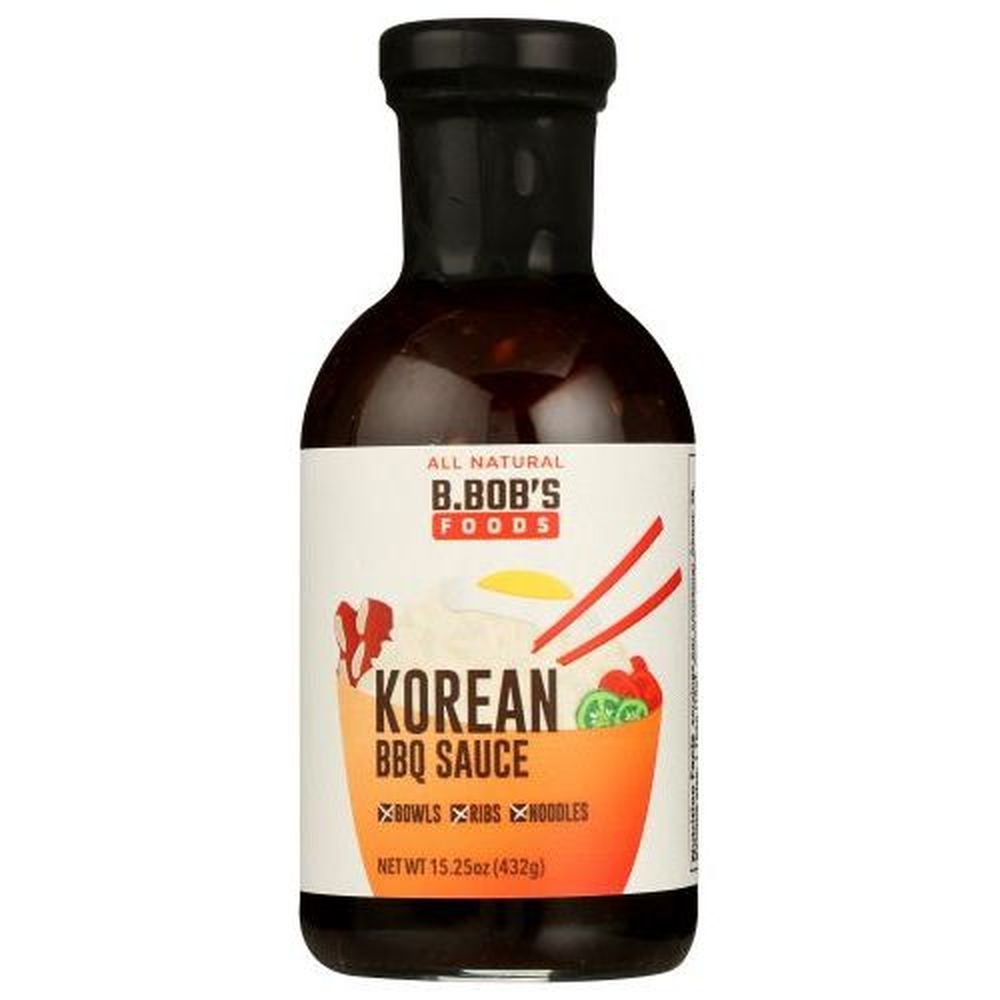 Bronco Bob's Korean Bbq Sauce, 15.25 Ounce -- 6 Per Case