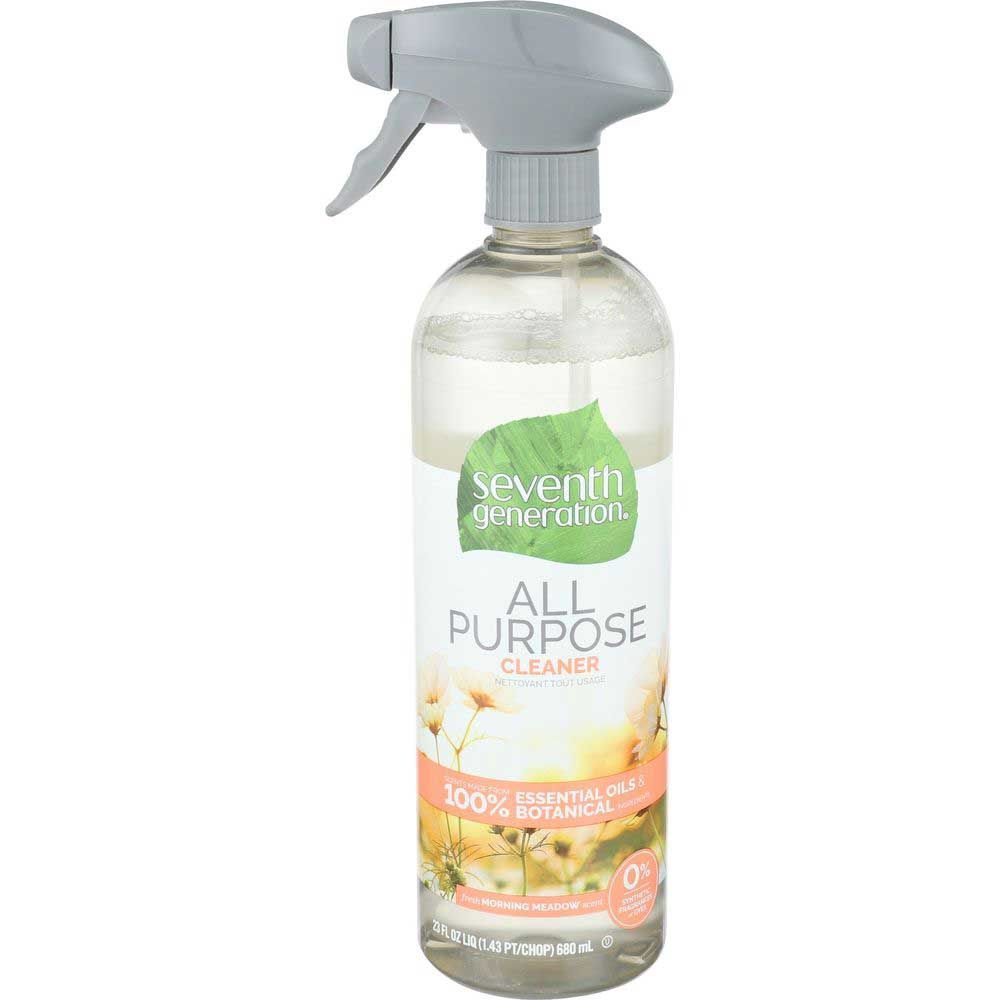 Seventh Generation Fresh Morning Meadow Scent All Purpose Cleaner, 23 Fluid Ounce -- 4 Per Case