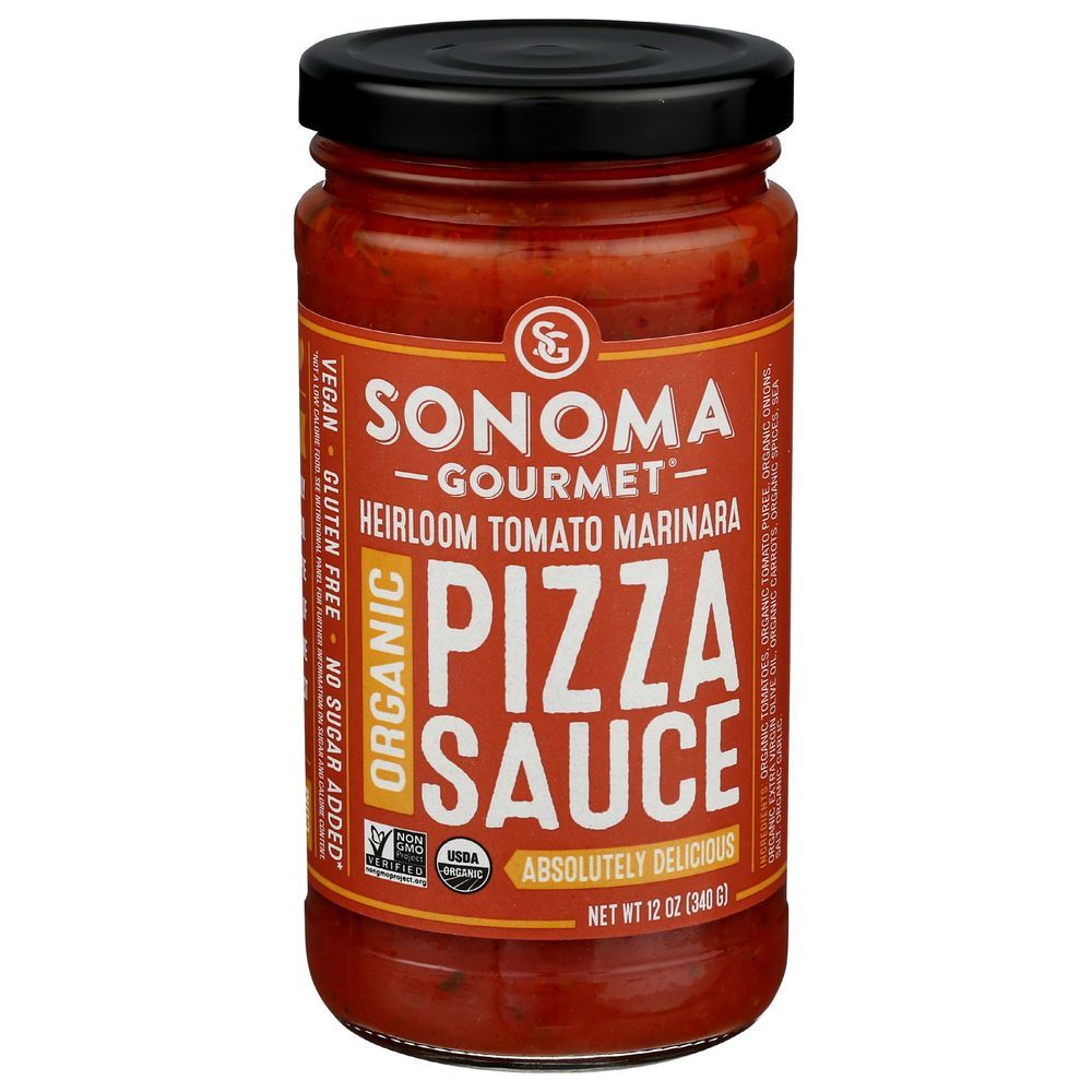 Sonoma Gourmet Tomato Marinara Pizza Sauce, 12 Ounce -- 6 Per Case