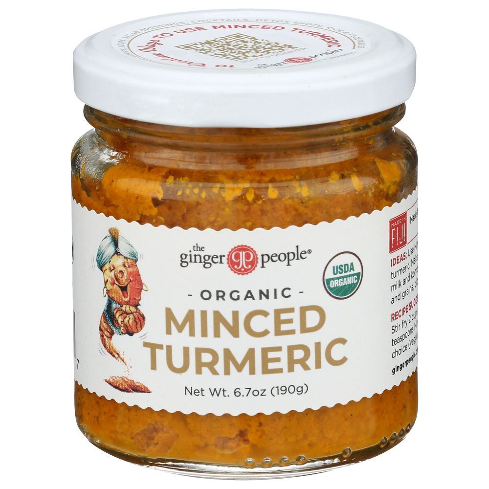 Ginger People Organic Minced Turmeric, 6.7 Ounce -- 6 Per Case