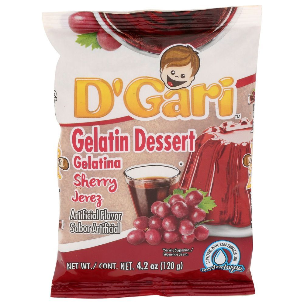 Dgari Sherry Gelatina, 4.2 Ounce -- 24 Per Case