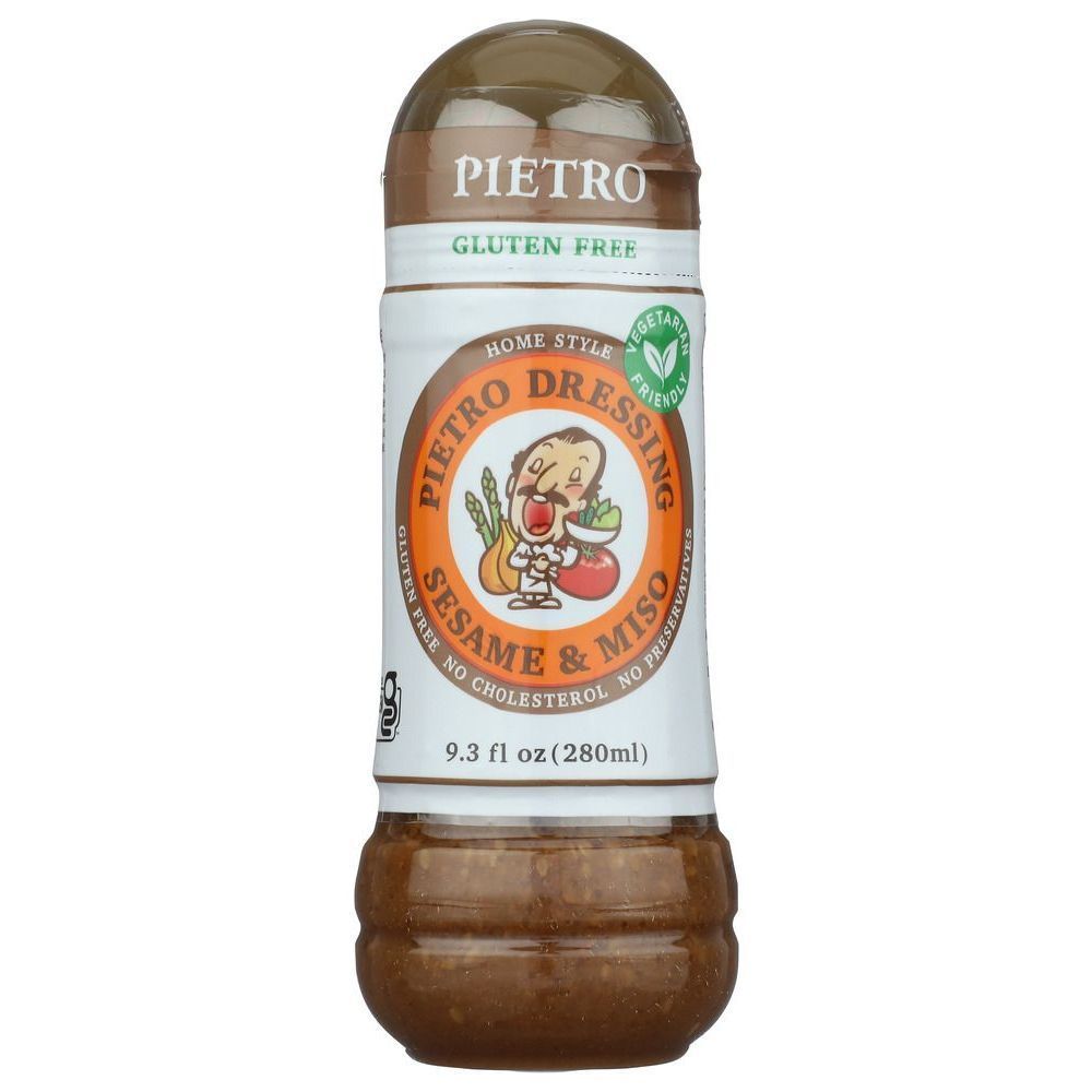 Pietro Sesame And Miso Salad Dressing, 9.3 Fluid Ounce -- 6 Per Case