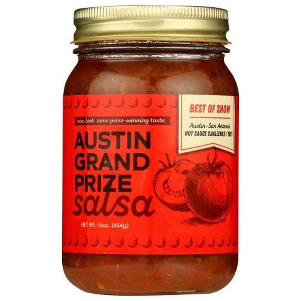 Austin Grand Prize Hot Salsa, 16 Ounce -- 6 Per Case