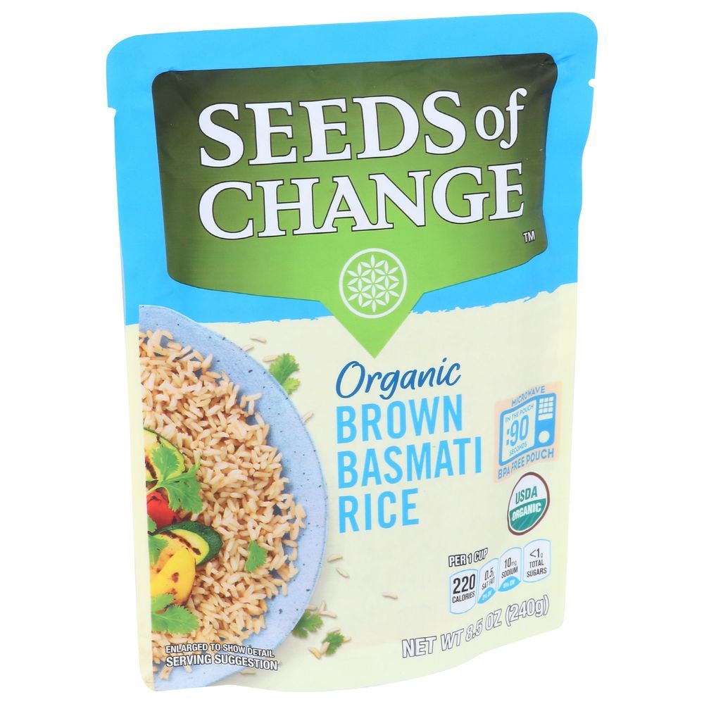 Seeds Of Change Organic Brown Basmati Rice, 8.5 Ounce -- 12 Per Case