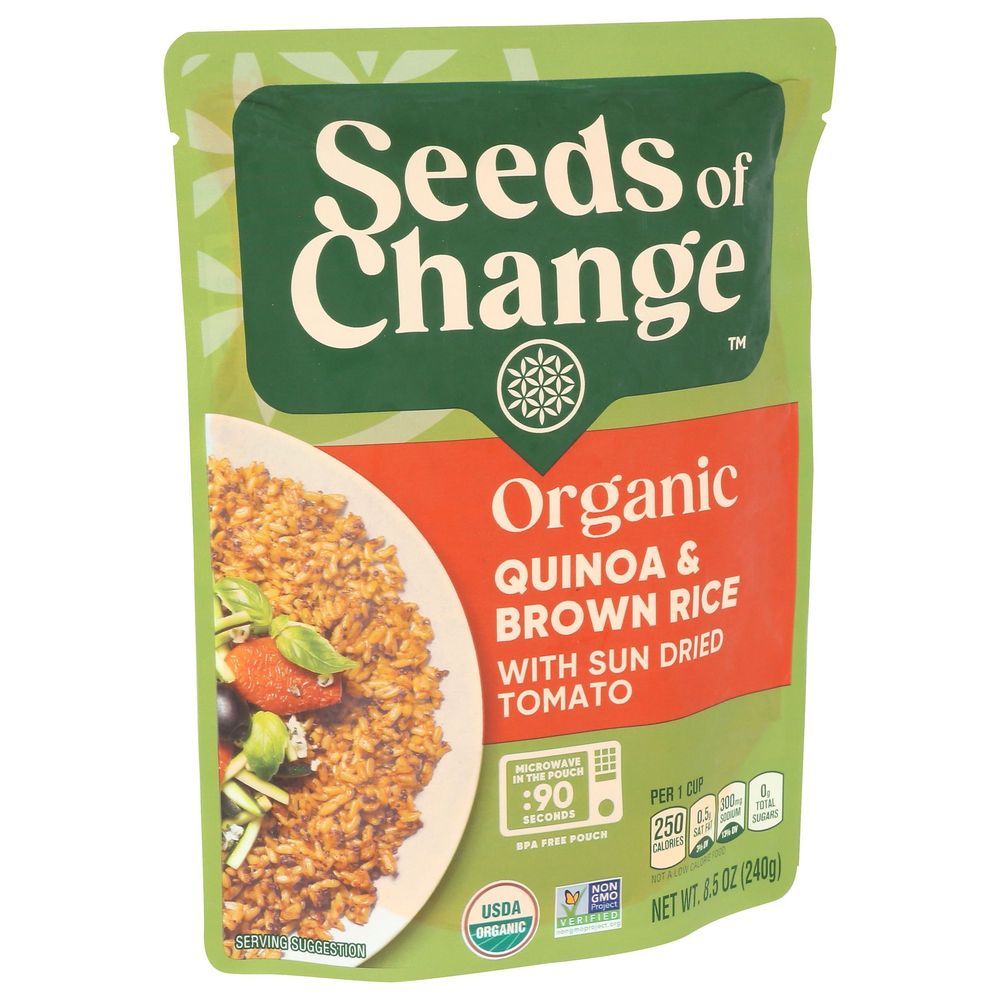 Seeds Of Change Organic Quinoa And Brown Rice, 8.5 Ounce -- 12 Per Case