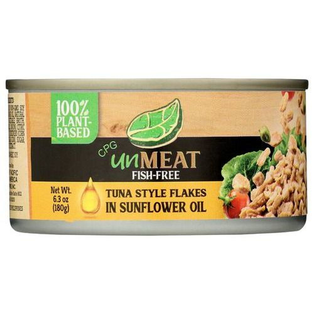 Unmeat Plant Based Tuna In Sunflower Oil, 6.35 Ounce -- 12 Per Case