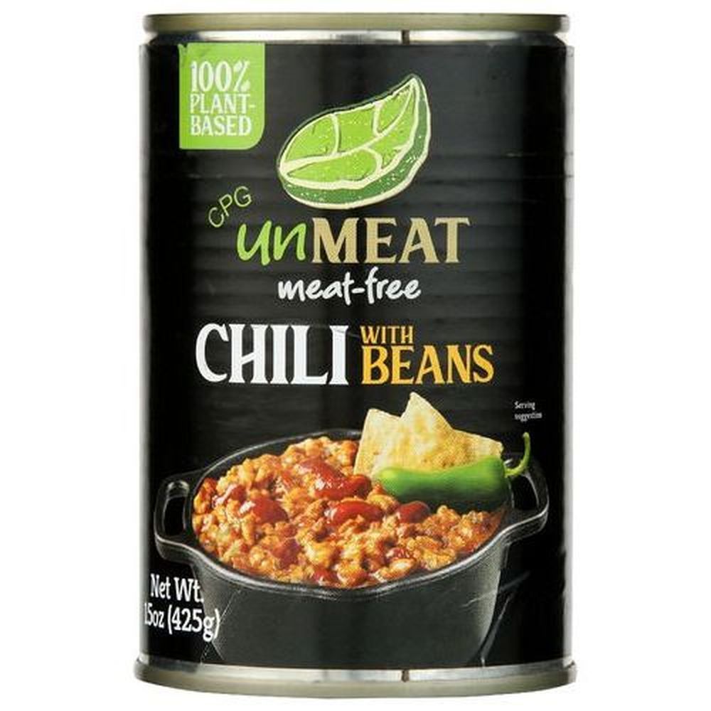 Unmeat Chili With Beans, 15 Ounce -- 12 Per Case