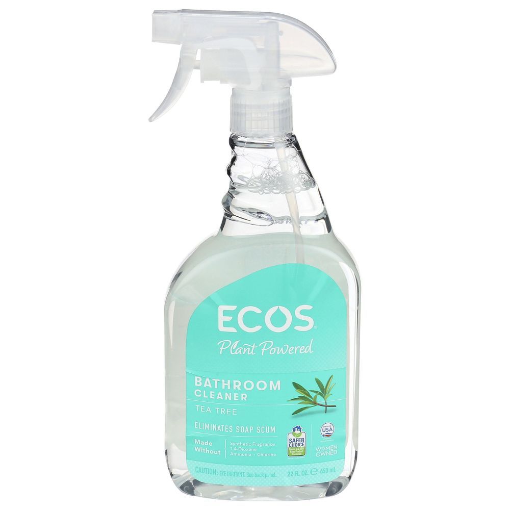 Ecos Tea Tree Bathroom Cleaner, 22 Ounce -- 6 Per Case