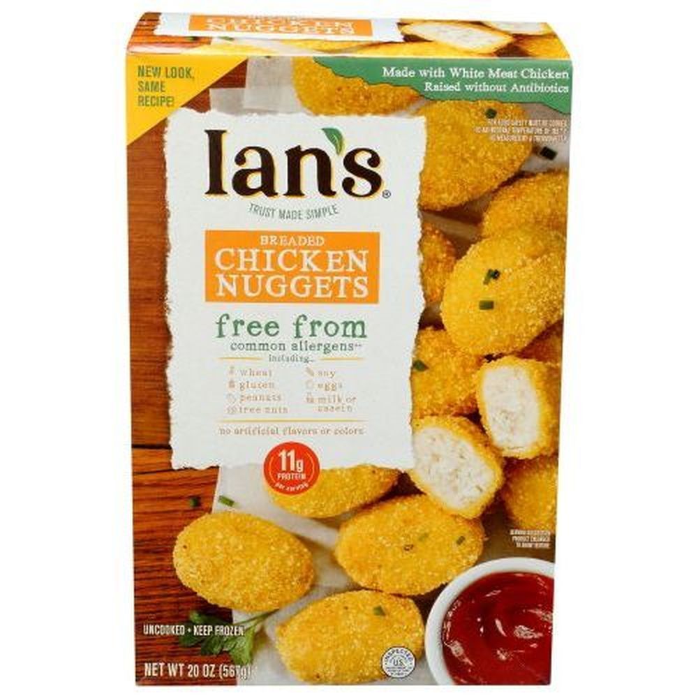 Ian's Breaded Chicken Nuggets, 20 Ounce -- 8 Per Case