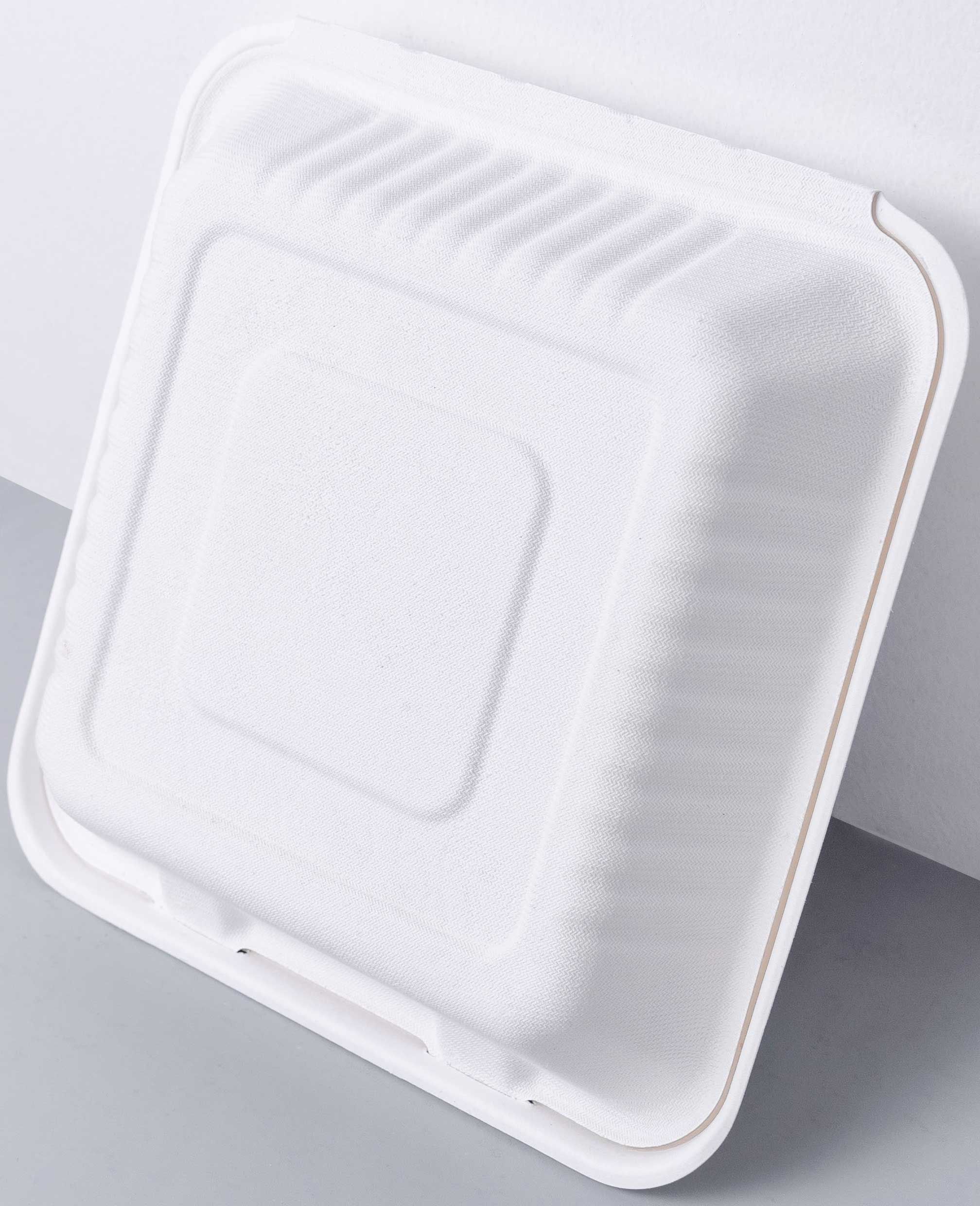 Greenprint 1 Compartment Clamshell Box, 9 X 9 Inch -- 200 Per Case