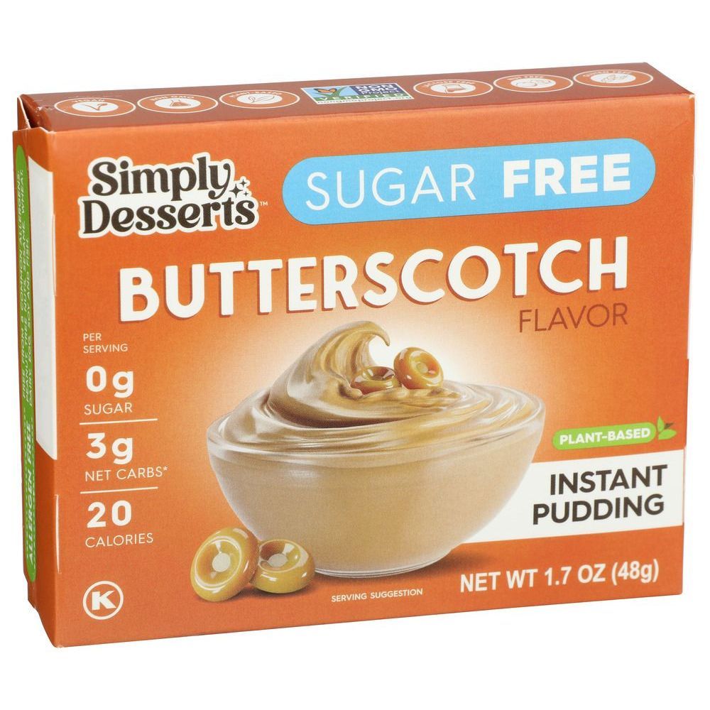 Simply Desserts Butterscotch Instant Pudding, 1.7 Ounce -- 6 Per Case