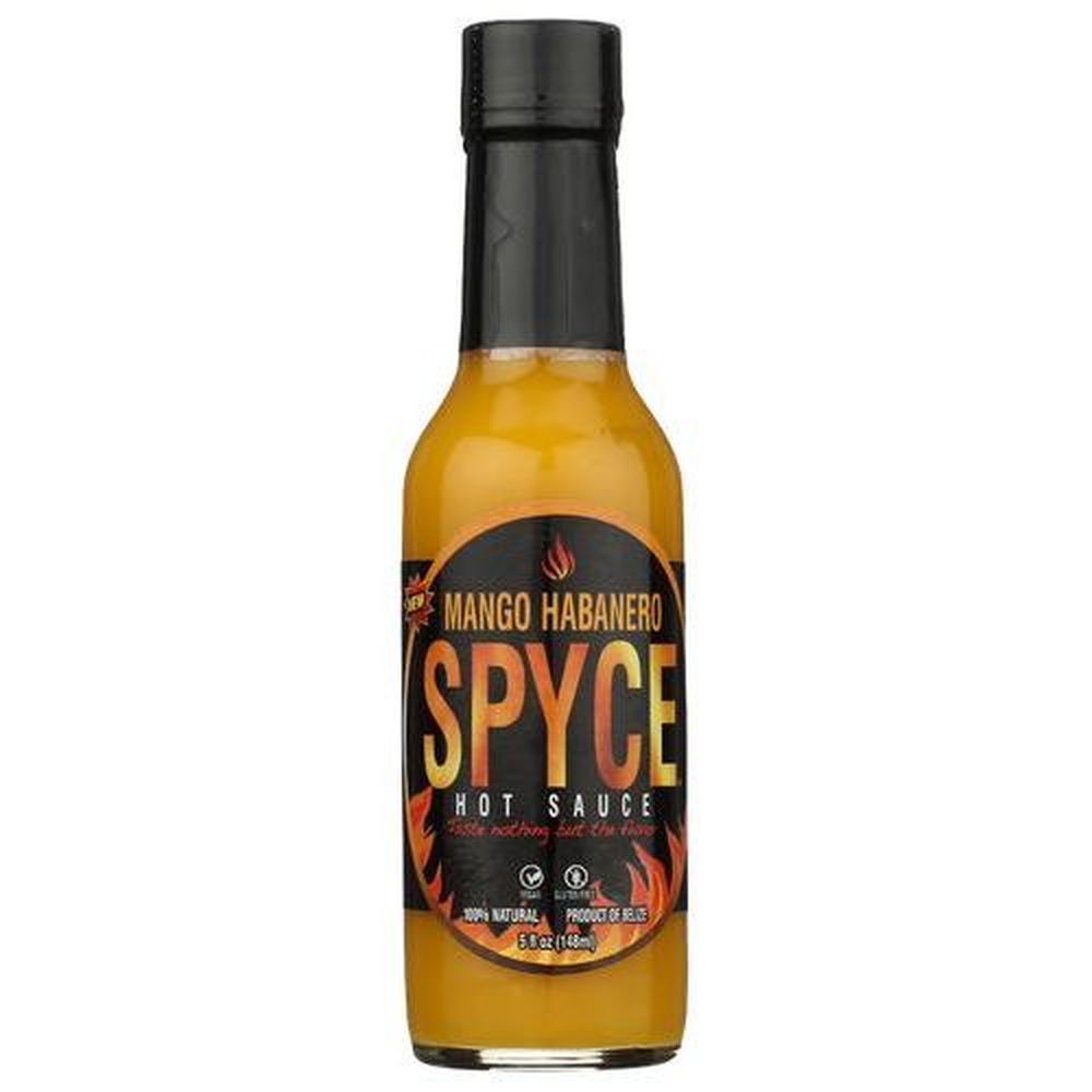 Spyce Mango Habanero Hot Sauce, 5 Fluid Ounce -- 12 Per Case