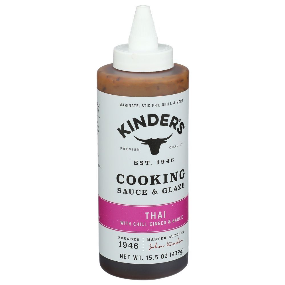 Kinder's Thai Cooking Sauce, 15.5 Ounce -- 6 Per Case