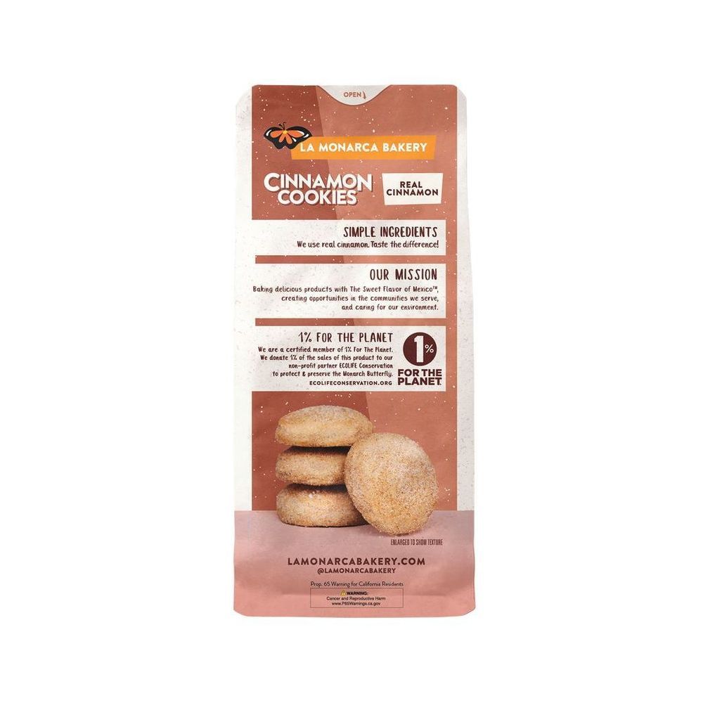 La Monarca Bakery Cinnamon Cookies, 6 Ounce -- 8 Per Case