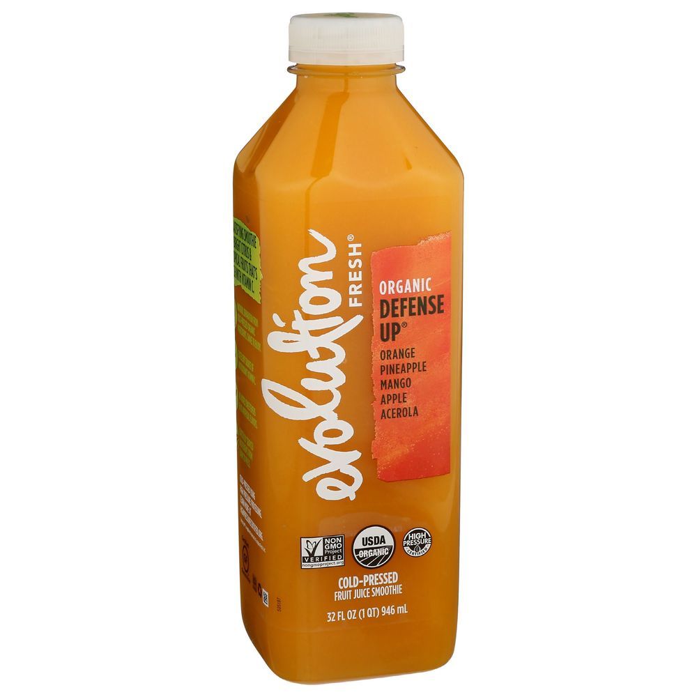 Evolution Fresh Organic Defense Up Fruit Smoothie, 32 Fluid Ounce -- 6 Per Case