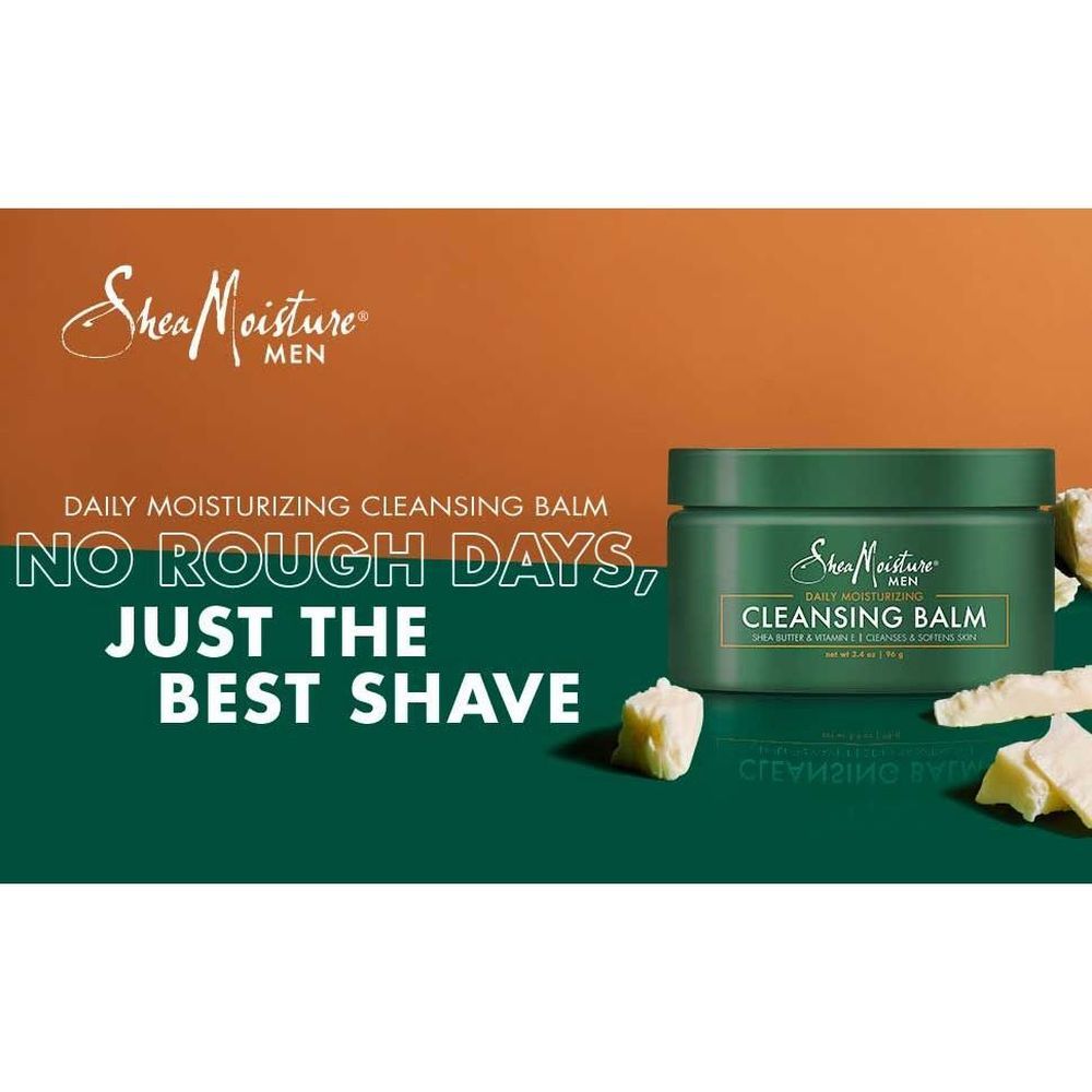Shea Moisture Mens Cleansing Shave Balm, 3.4 Ounce -- 24 Per Case