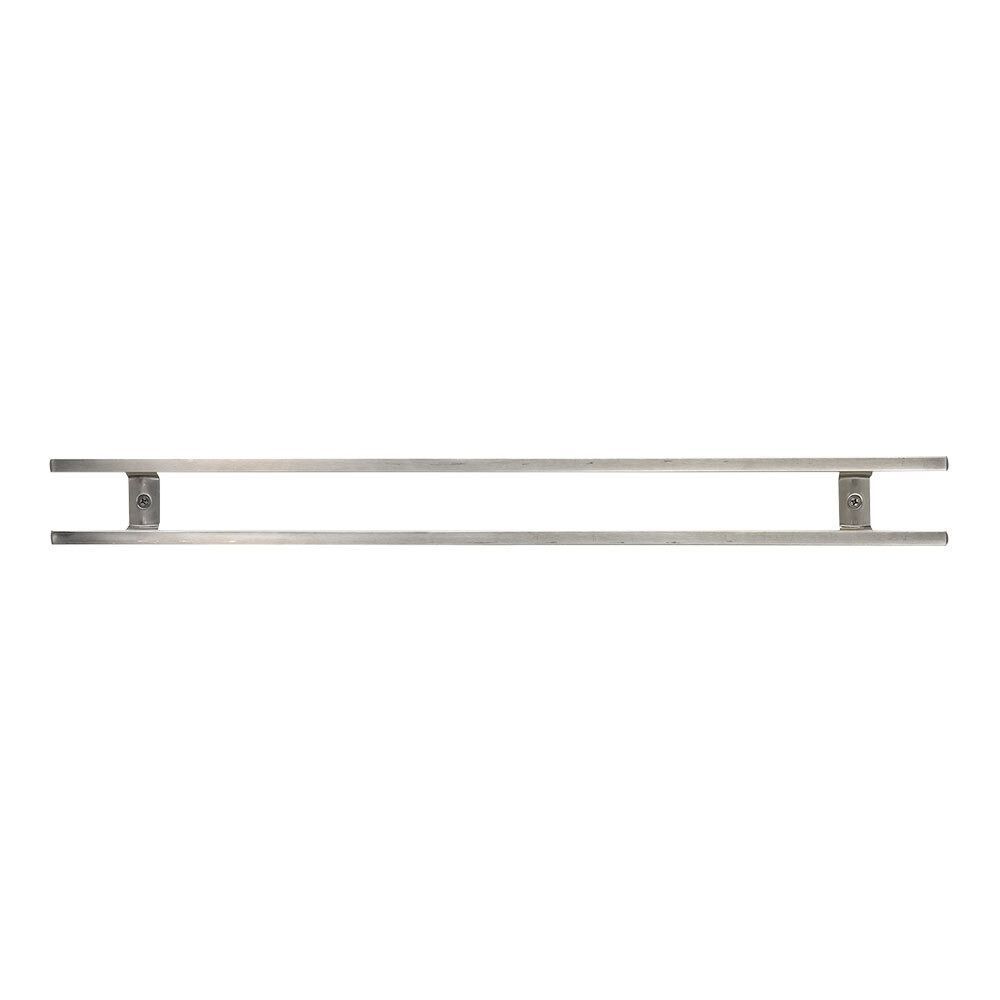 Mercer Culinary Stainless Steel 24 Magnetic Knife Bar With 6 S Hooks, 24 X 2.4 X 0.9 Inch