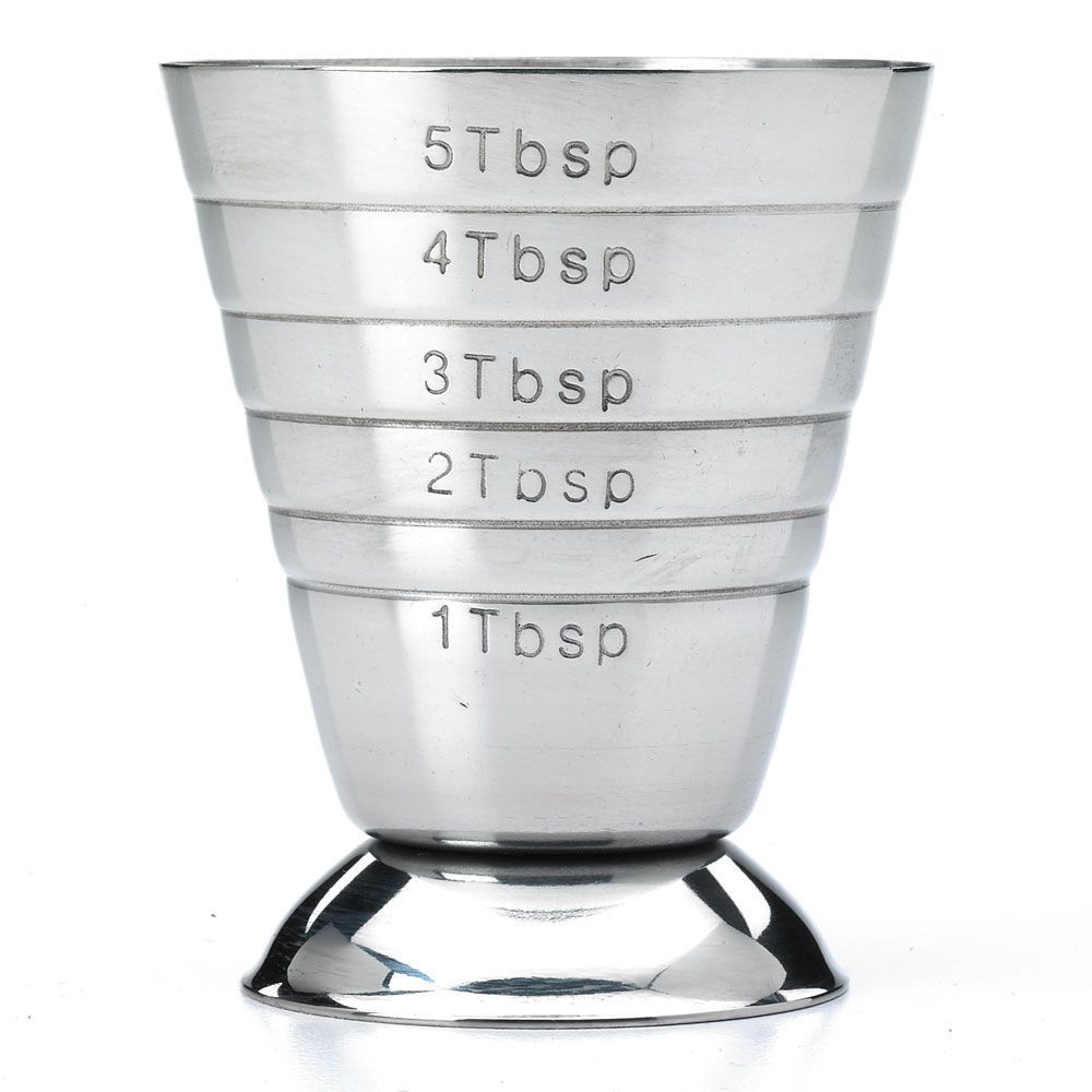 Barfly Stainless Steel Bar Measuring Cup, 2.5 Ounce