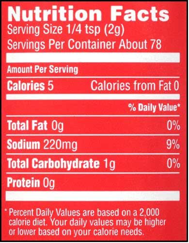 Famous Dave's Rib Rub Seasoning, 5.5 Ounce -- 6 Per Case