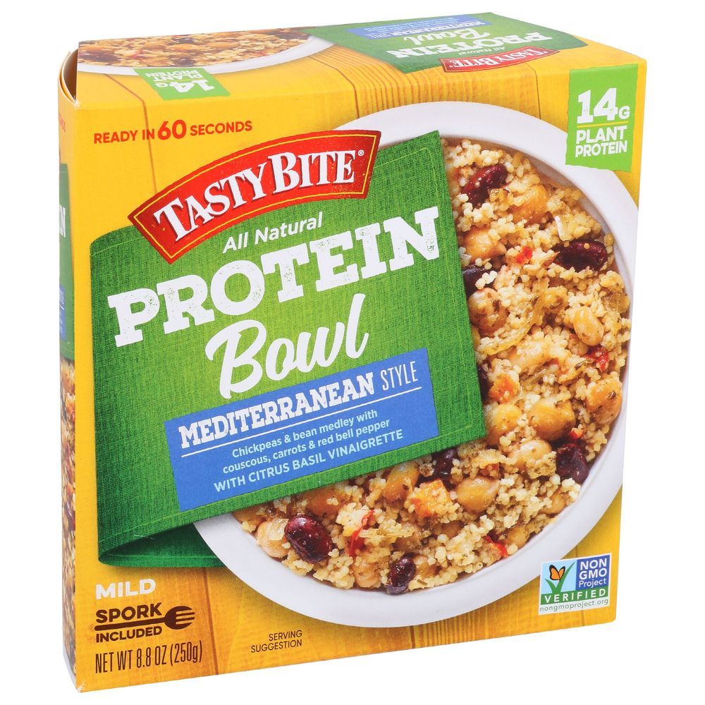 Tasty Bite Mediterranean Style Protein Bowl, 8.8 Ounce -- 6 Per Case
