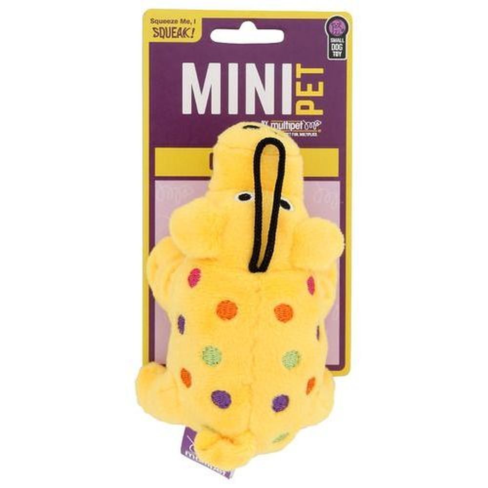 Multipet Mini Plush Globlet Toy For Dog, 4.5 Inch -- 3 Per Case