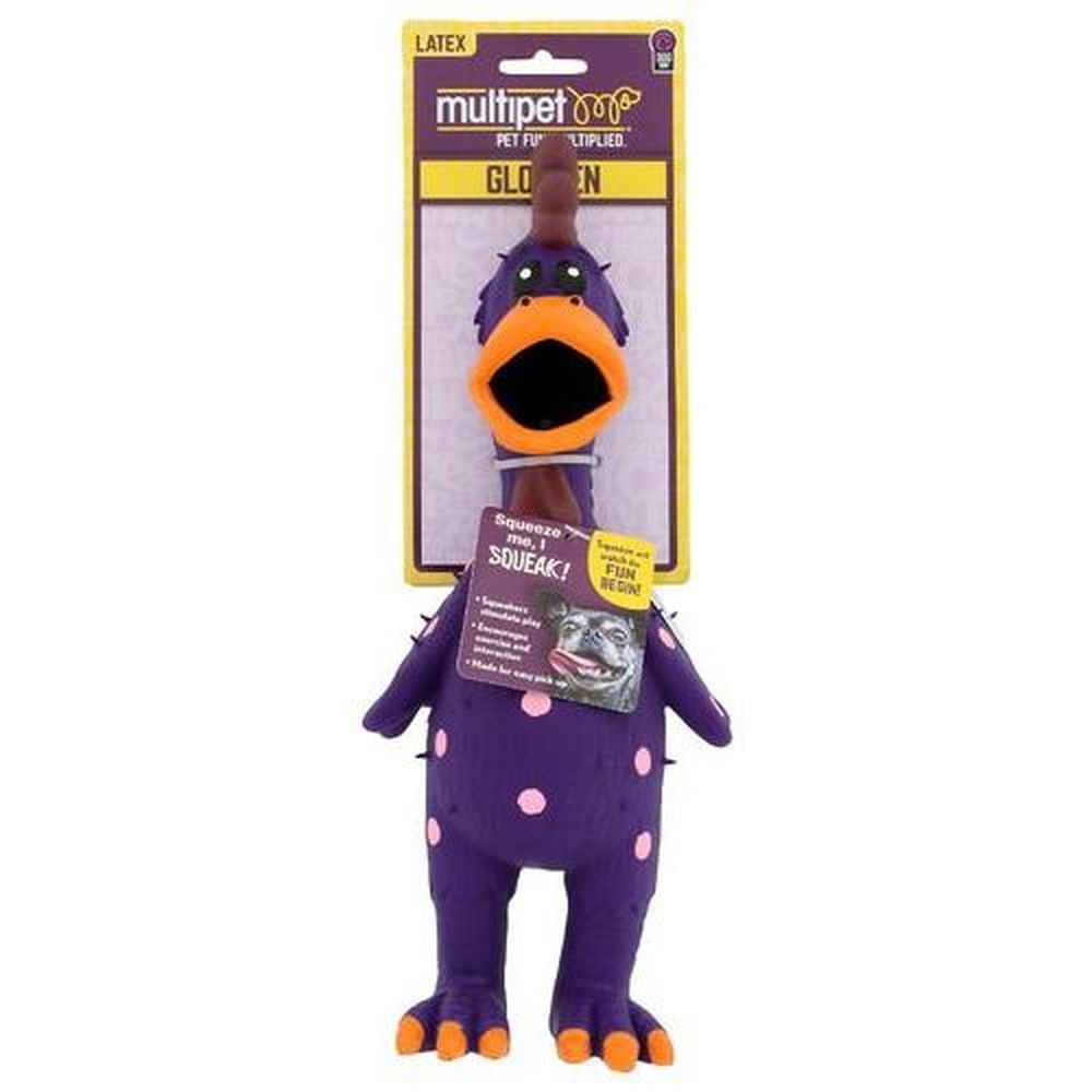 Multipet Globken Chicken Toy For Dog, 11.5 Inch -- 3 Per Case