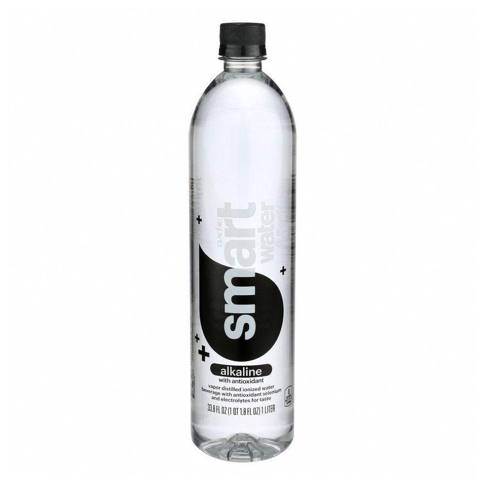 Glaceau Smartwater Alkaline Antioxidant Water, 1 Liter -- 12 Per Case