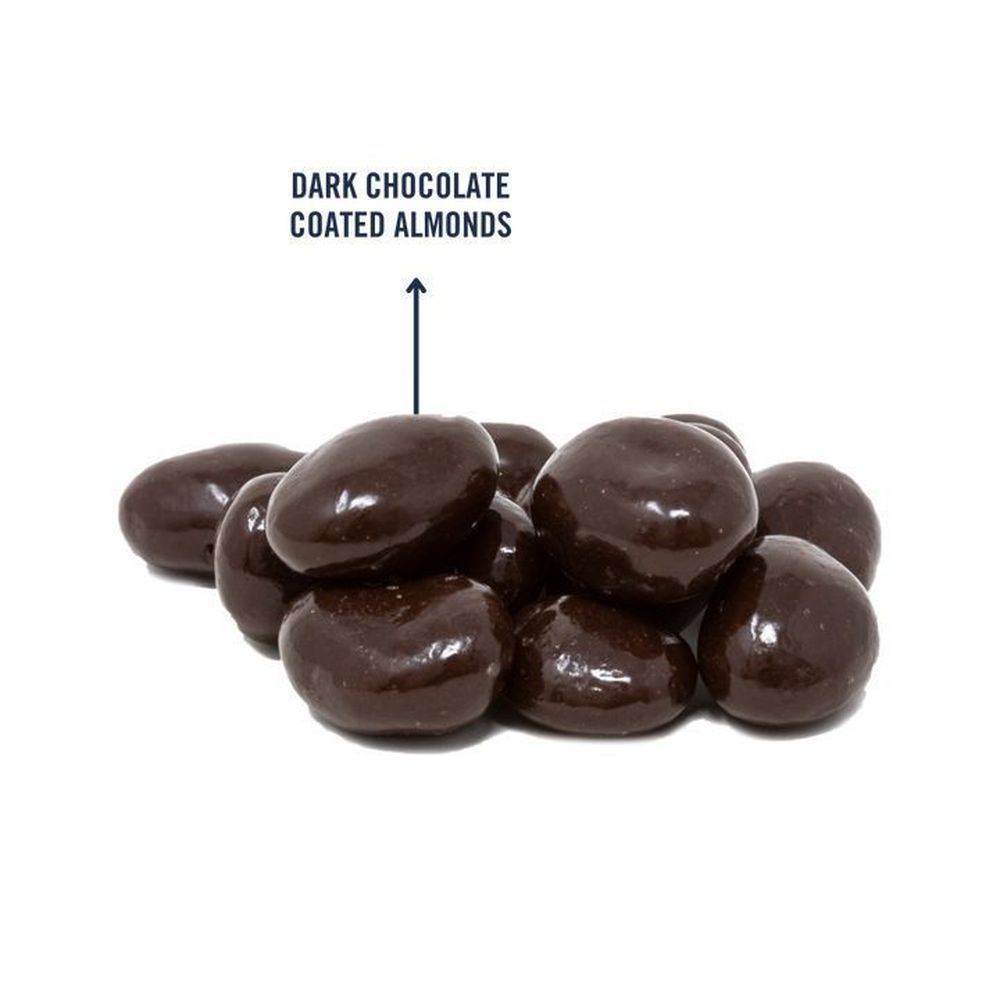 Ferris Coffee & Nut Co Dark Chocolate Covered Almonds, 25 Pound