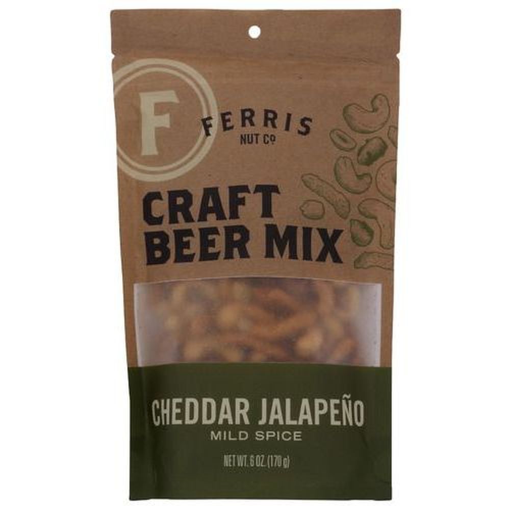Ferris Coffee And Nut Cheddar Jalapeno Craft Beer Mix, 6 Ounce -- 12 Per Case