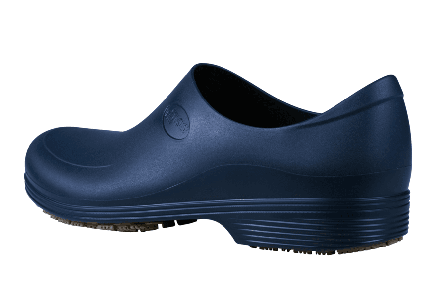 Sticky Shoes Man Style Navy Blue Clogs, Size 8.5 -- 1 Pair