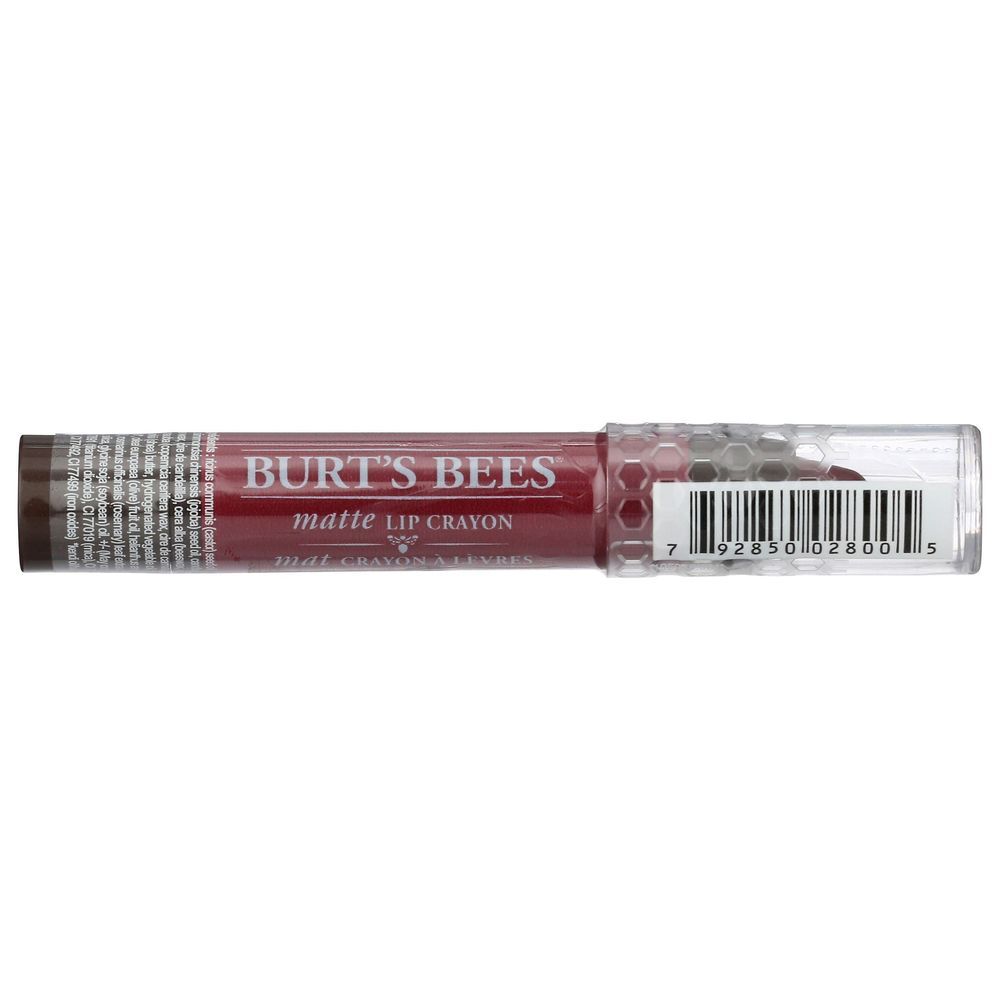 Burt's Bees Napa Vineyard Matte Lip Crayon -- 3 Per Case