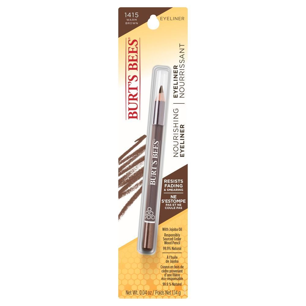 Burt's Bees Warm Brown Number 1415 Nourishing Eyeliner, 0.04 Ounce -- 2 Per Case