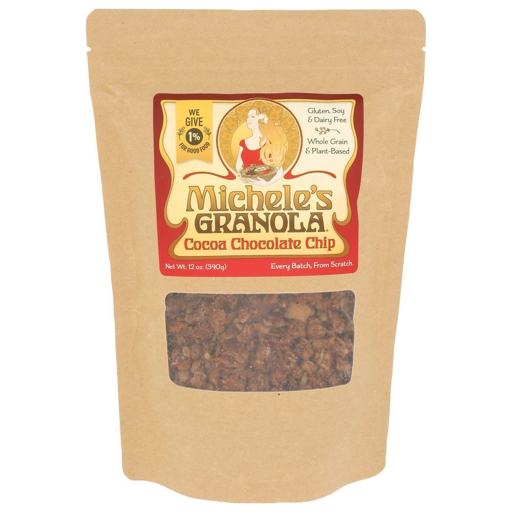 Micheles Granola Cocoa Chocolate Chip Granola, 12 Ounce -- 6 Per Case
