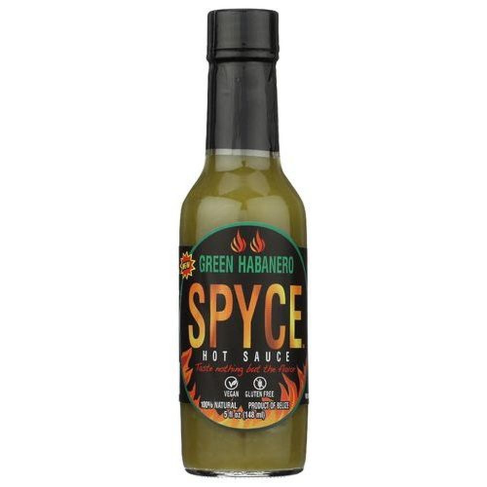 Spyce Green Habanero Hot Sauce, 5 Fluid Ounce -- 12 Per Case