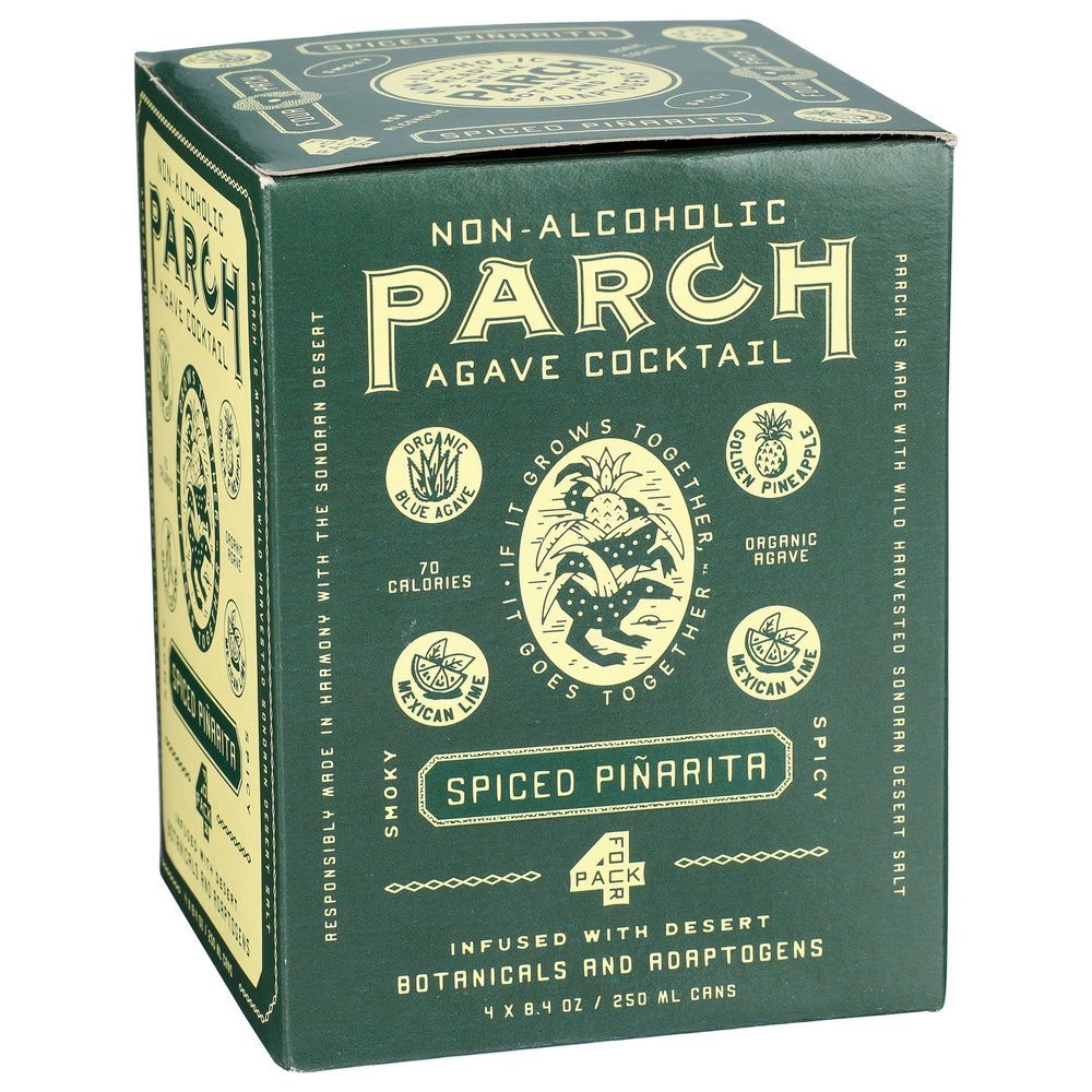 Parch Prickly Spiced Pinarita Cocktail, 33.6 Fluid Ounce -- 6 Per Case