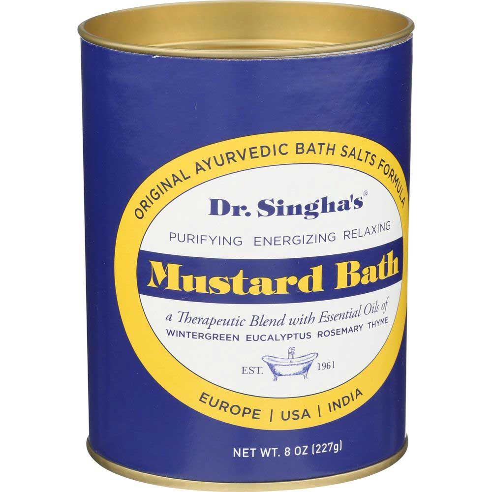 Dr. Singha's Bath Mustard, 8 Ounce