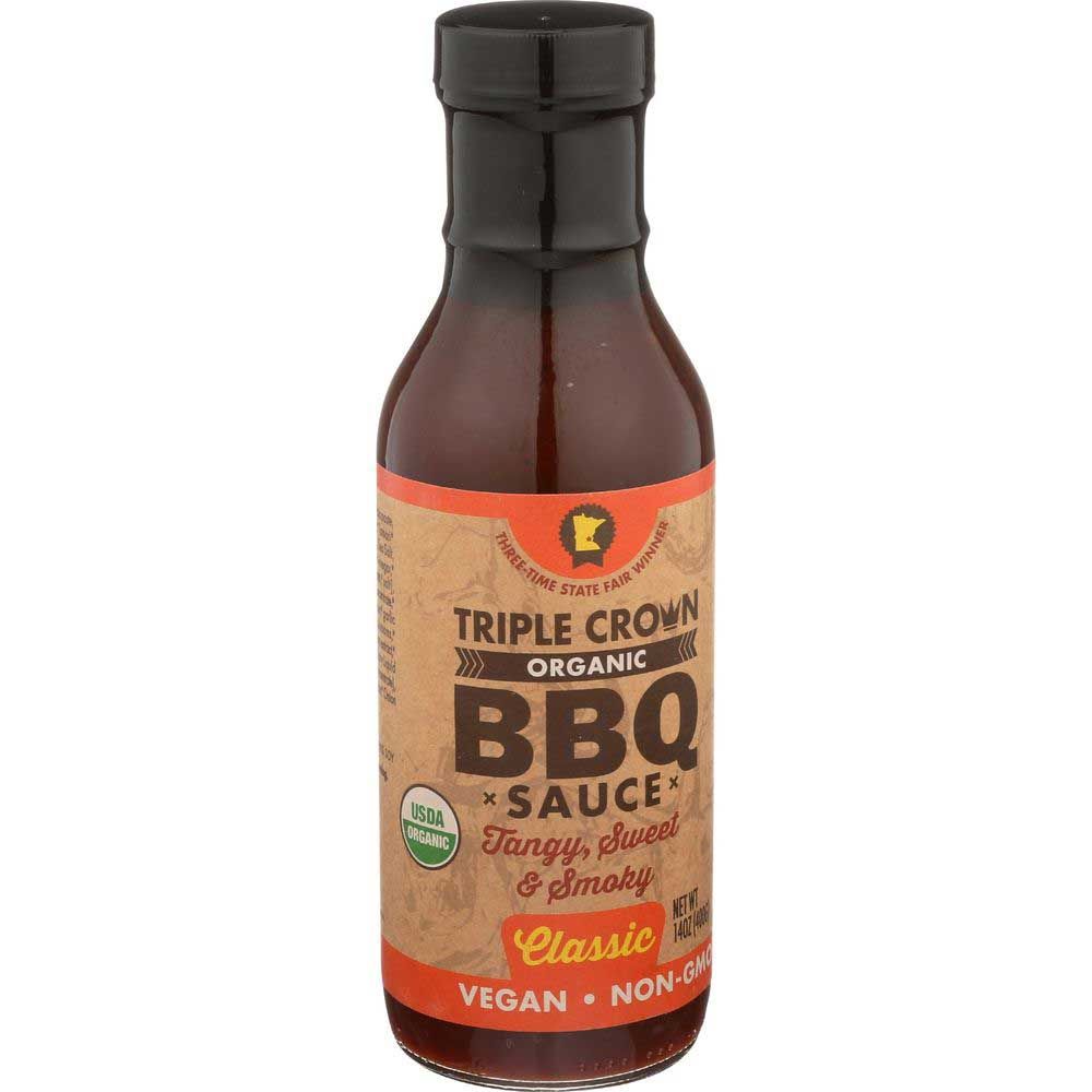 Triple Crown Organic Classic Bbq Sauce, 14 Fluid Ounce -- 6 Per Case