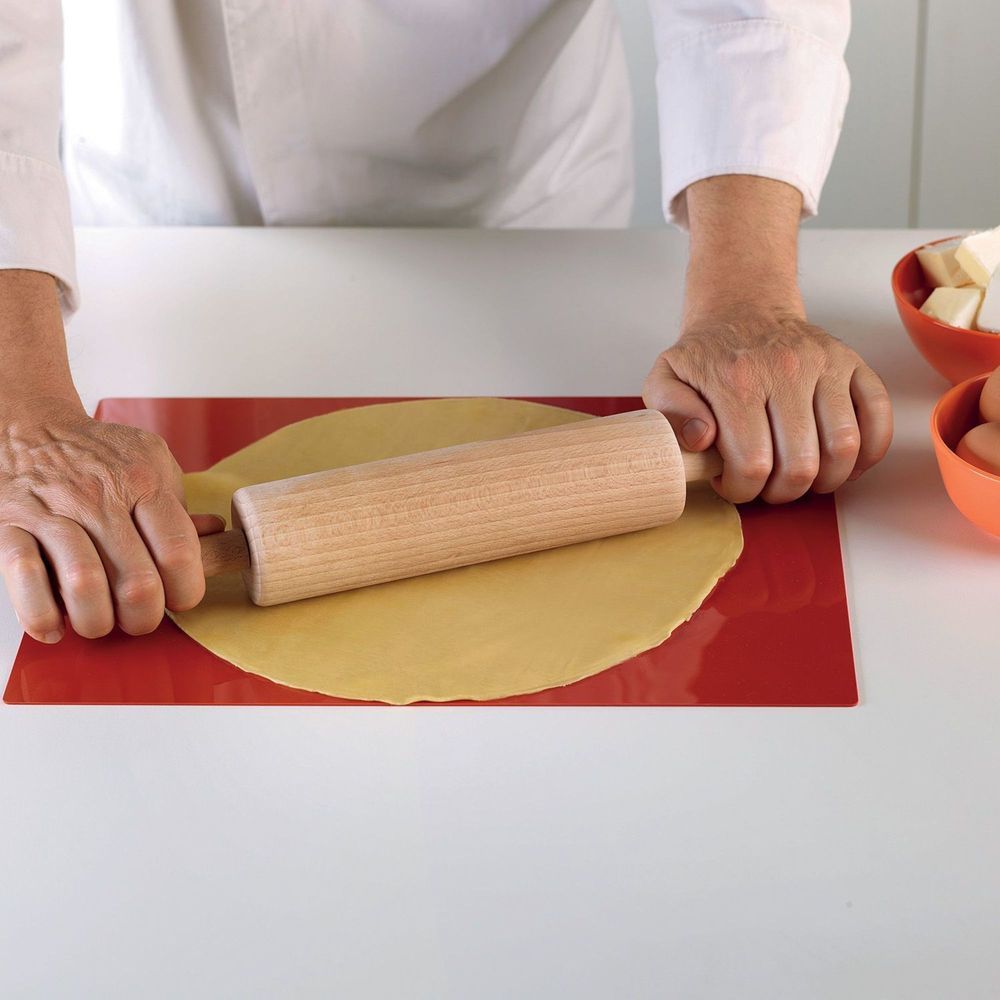 Silikomart Silicopat R Series Red Silicone Baking Sheet, 15.5 X 23.5 Inch