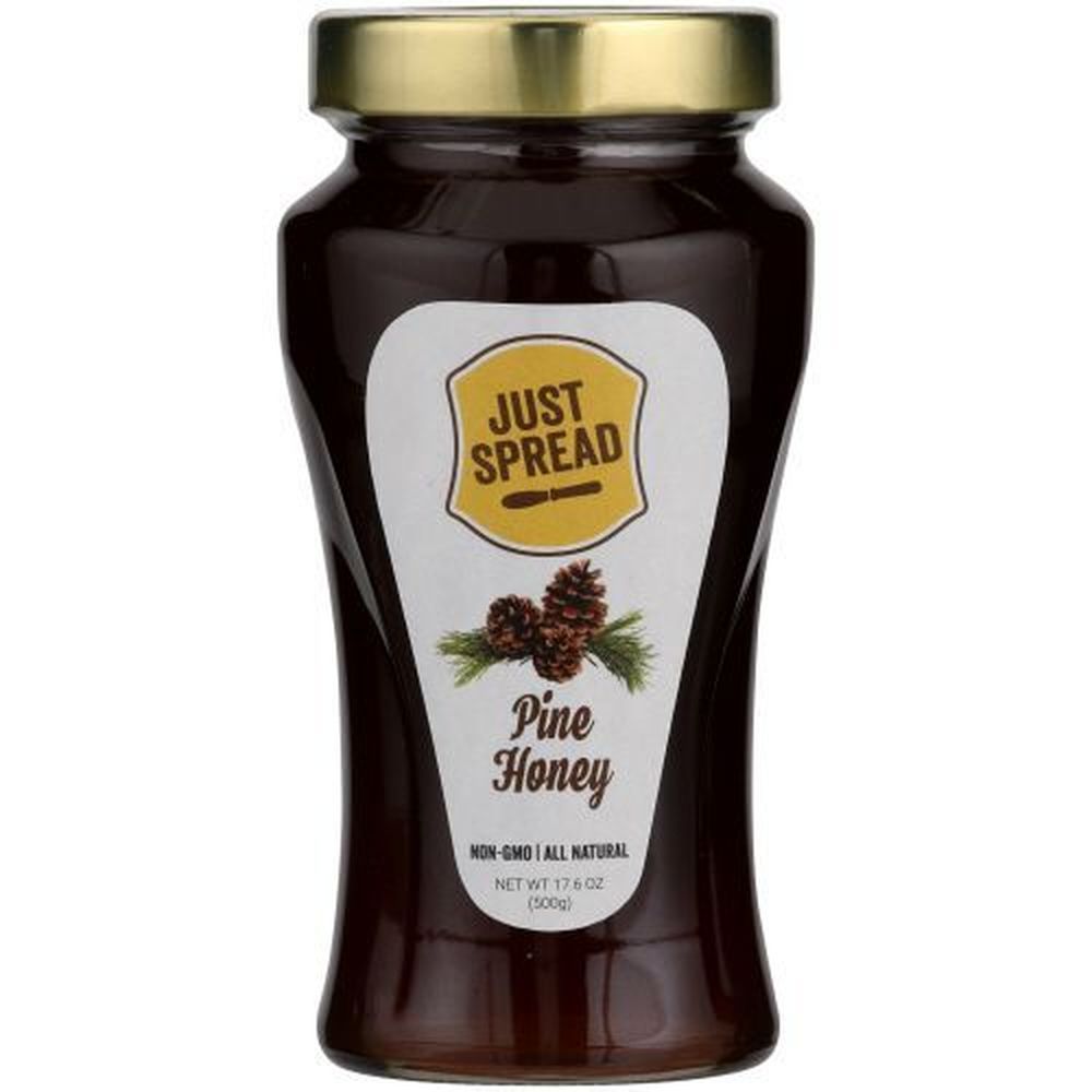 Just Spread Pine Honey, 17.6 Ounce -- 6 Per Case