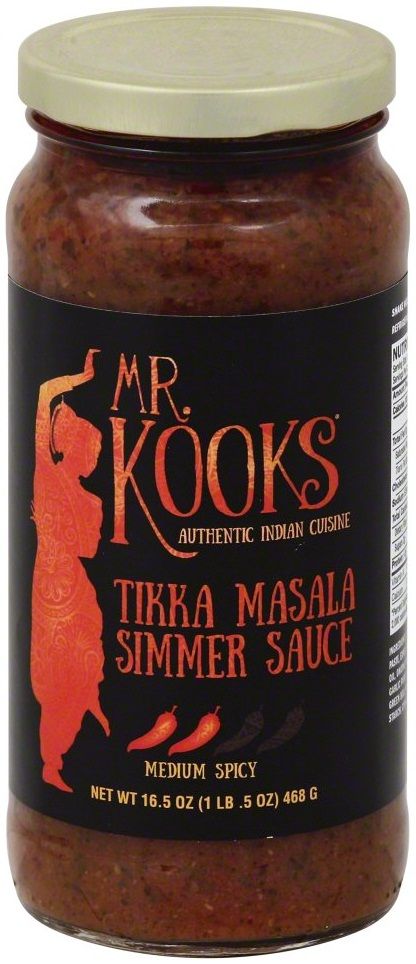 Mr. Kook's Tikka Masala Sauce, 16.5 Ounce -- 6 Per Case
