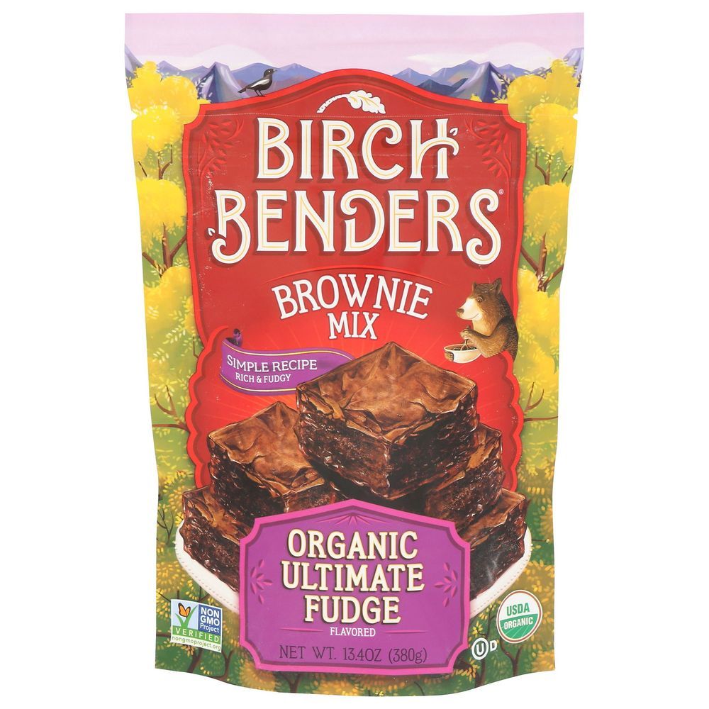 Birch Benders Organic Ultimate Fudge Brownie Mix, 13.4 Ounce -- 6 Per Case