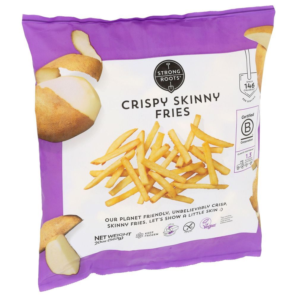 Strong Roots Crispy Skinny Fries, 20 Ounce -- 12 Per Case
