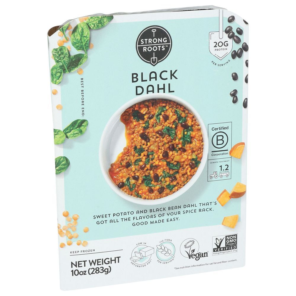 Strong Roots Black Dahl, 10 Ounce -- 9 Per Case