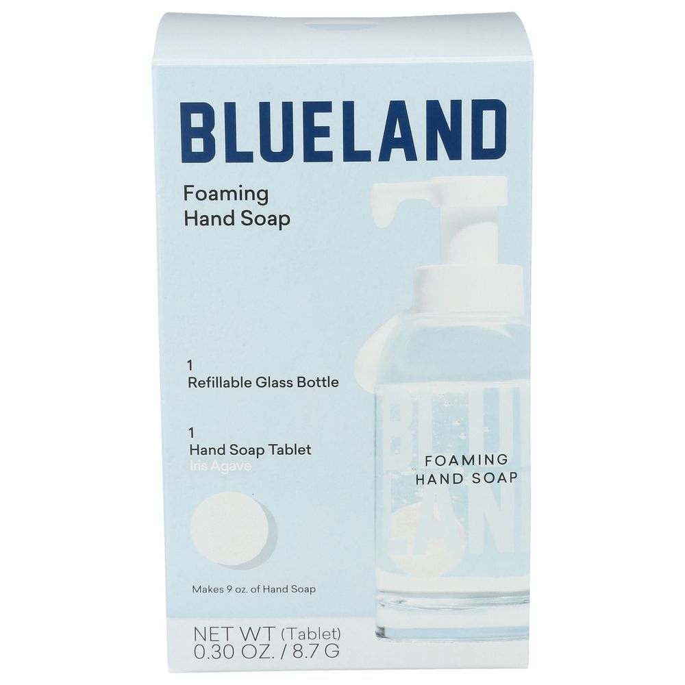 Blueland Iris Agave Foaming Hand Soap Kit, 0.3 Ounce