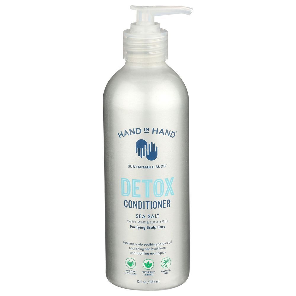 Hand In Hand Detox Sea Salt Conditioner, 12 Fluid Ounce