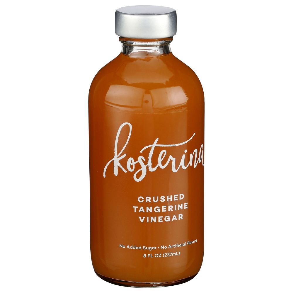 Kosterina Crushed Tangerine Vinegar, 8 Fluid Ounce -- 6 Per Case